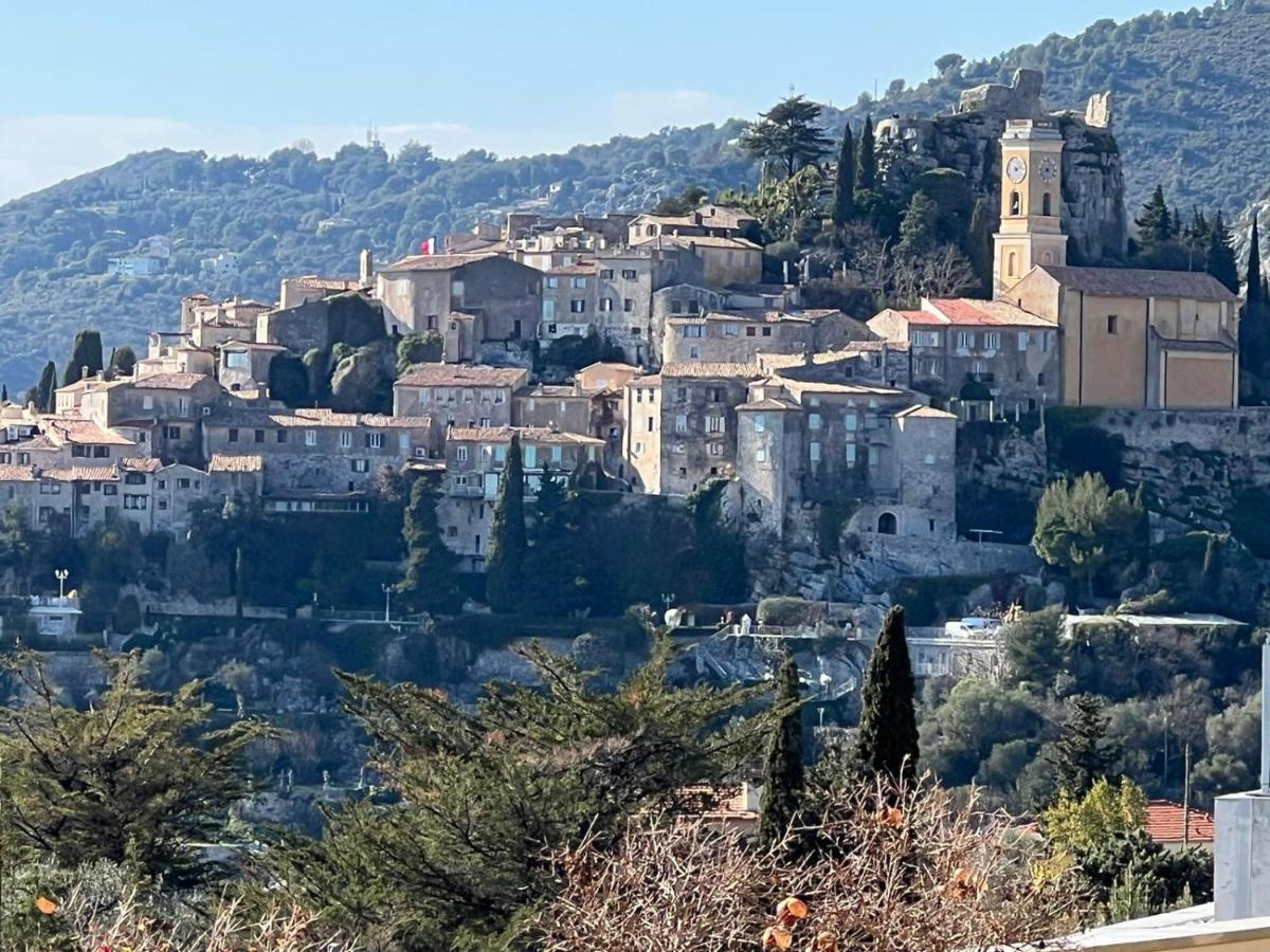 Magnifique 3 Pieces Vue Mer - Eze Apartment Luaran gambar