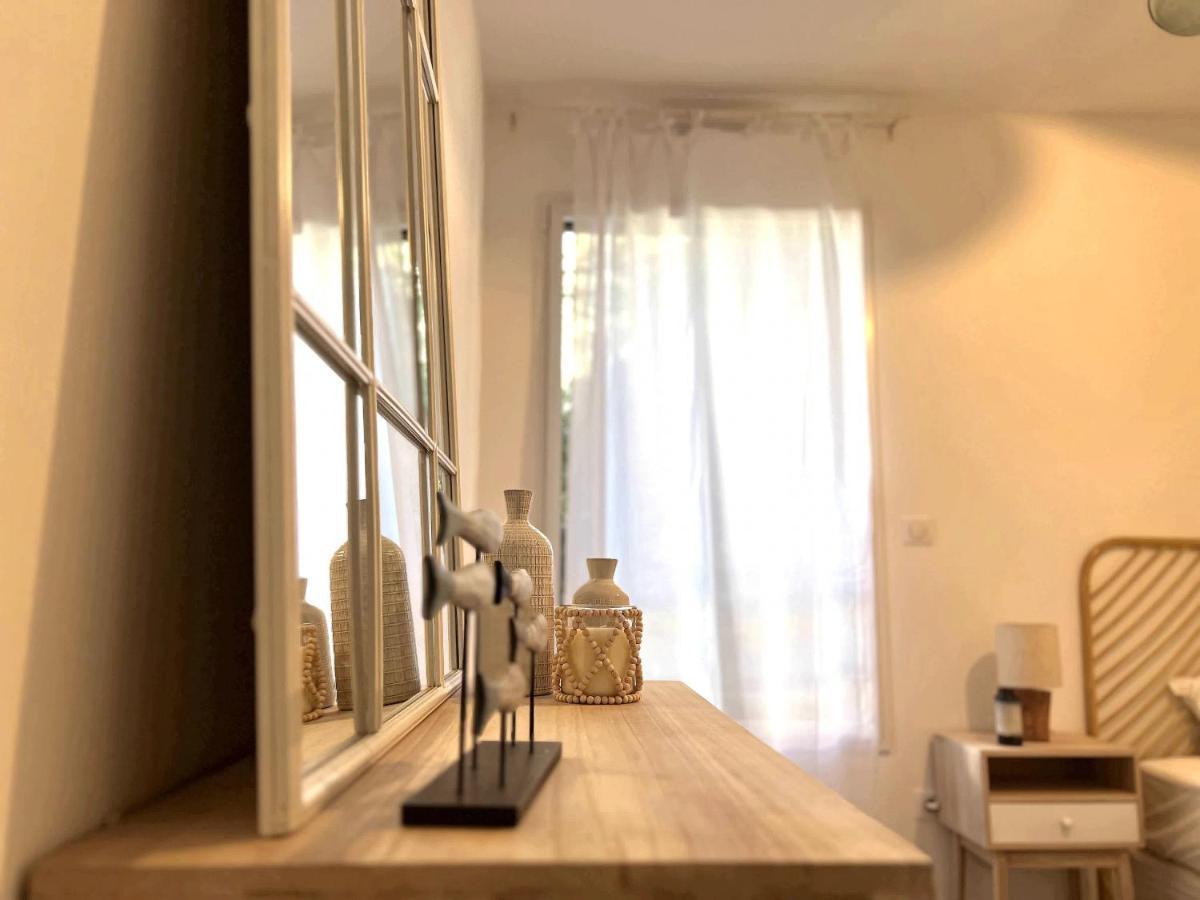 Magnifique 3 Pieces Vue Mer - Eze Apartment Luaran gambar
